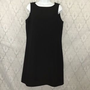 Vintage New York & Co Classic Black Shift Dress